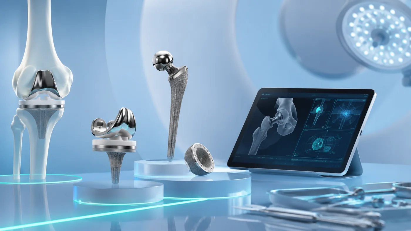 Implantes ortopédicos y sistema articular